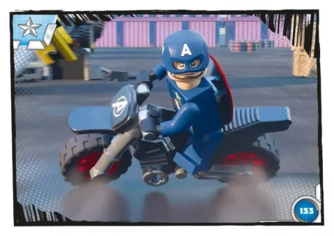 Avengers Trading Card Collection (German) Series 1 - # 133 Rutschiges Bremsmanöver