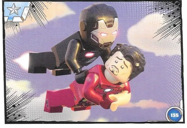 Avengers Trading Card Collection (German) Series 1 - # 135 Eiserne Freunde