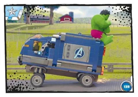 Avengers Trading Card Collection (German) Series 1 - # 139 Schwere Ladung