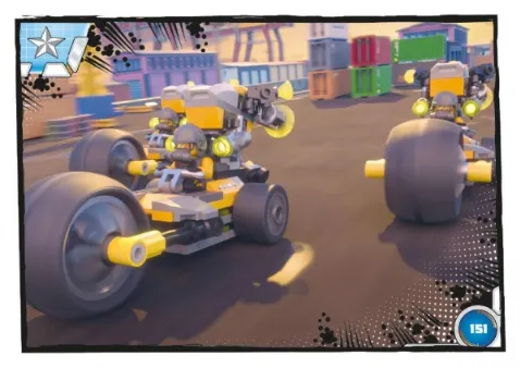 Avengers Trading Card Collection (German) Series 1 - # 151 Motorradgang