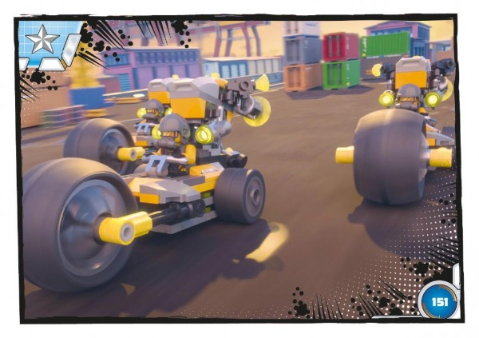 Avengers Trading Card Collection (German) Series 1 - # 151 Motorradgang