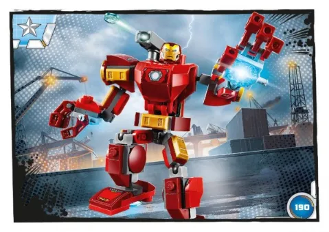 Avengers Trading Card Collection (German) Series 1 - # 190 Iron Man Mech