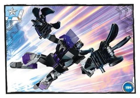 Avengers Trading Card Collection (German) Series 1 - # 194 Black Panther Mech