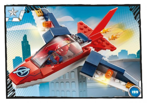 Avengers Trading Card Collection (German) Series 1 - # 199 Quinjet