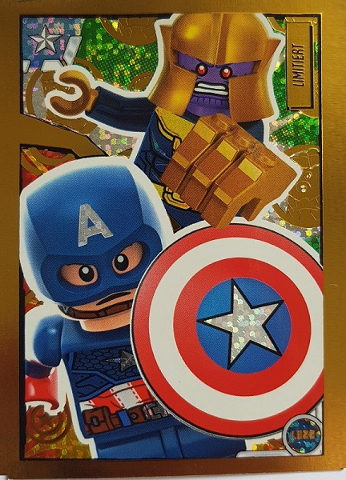 Avengers Trading Card Collection (German) Series 1 - # LE22 Captain America vs Thanos Limited Edition