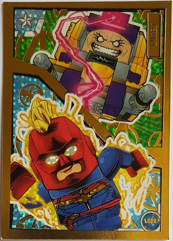 Avengers Trading Card Collection (German) Series 1 - # LE23 Comic Captain Marvel vs M.O.D.O.K. Limited Edition