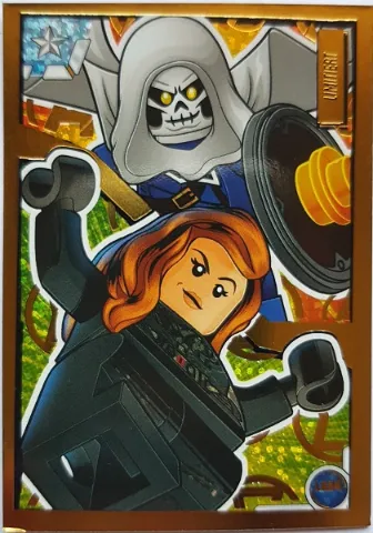 Avengers Trading Card Collection (German) Series 1 - # LE24 Comic Black Widow vs Taskmaster Limited Edition