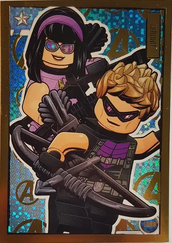 Avengers Trading Card Collection (German) Series 1 - # LE26 Comic Hawkeye & Kate Bishop Limited Edition