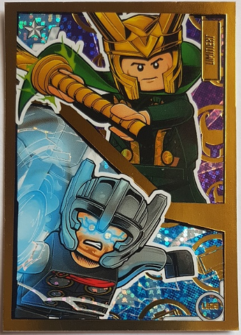 Avengers Trading Card Collection (German) Series 1 - # LE29 Comic Thor vs Loki Limited Edition