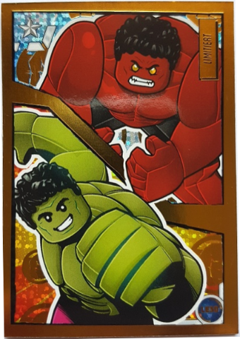 Avengers Trading Card Collection (German) Series 1 - # LE30 Comic Hulk vs Red-Hulk Limited Edition