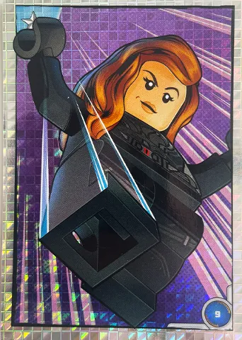 Avengers Trading Card Collection (English) Series 1 - # 9 Comic Black Widow