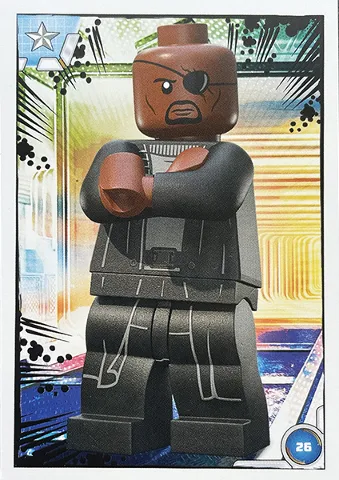 Avengers Trading Card Collection (English) Series 1 - # 26 Nick Fury