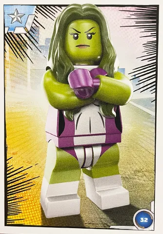 Avengers Trading Card Collection (English) Series 1 - # 32 She-Hulk