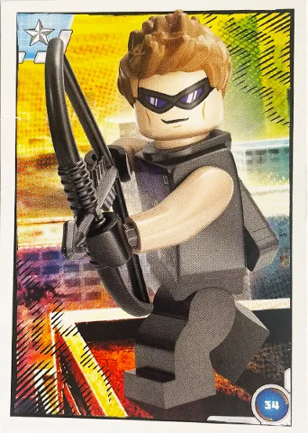 Avengers Trading Card Collection (English) Series 1 - # 34 Hawkeye