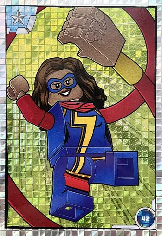 Avengers Trading Card Collection (English) Series 1 - # 42 Comic Ms. Marvel