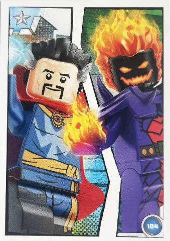 Avengers Trading Card Collection (English) Series 1 - # 104 Doctor Strange vs Dormammu
