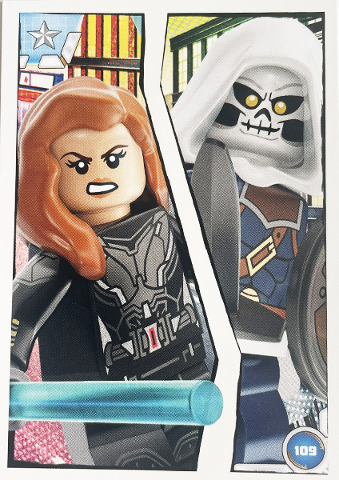 Avengers Trading Card Collection (English) Series 1 - # 109 Black Widow vs Taskmaster