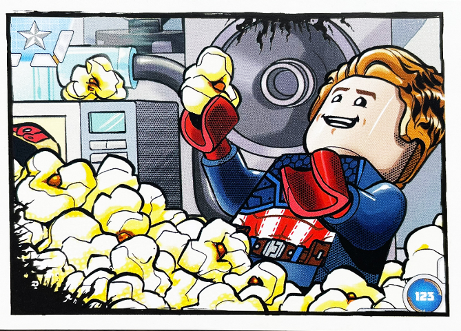 Avengers Trading Card Collection (English) Series 1 - # 123 Popcorn Party