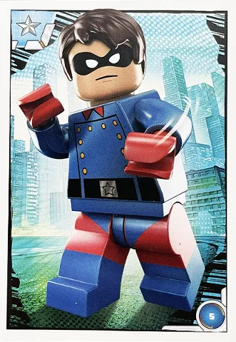 Avengers Trading Card Collection (Polish) Series 1 - # 5 Bucky Barnes