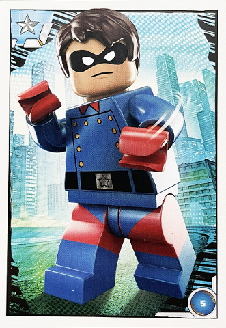 Avengers Trading Card Collection (Polish) Series 1 - # 5 Bucky Barnes