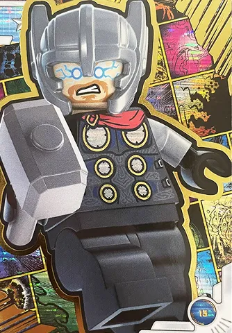 Avengers Trading Card Collection (Polish) Series 1 - # 13 Ultra Thor