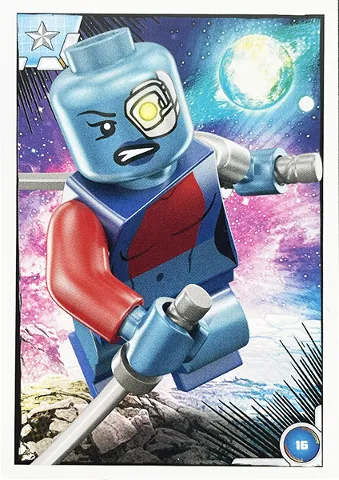 Avengers Trading Card Collection (Polish) Series 1 - # 16 Nebula