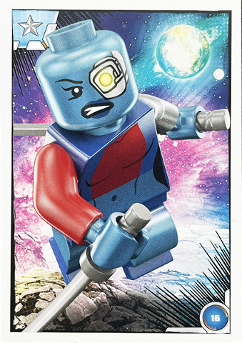 Avengers Trading Card Collection (Polish) Series 1 - # 16 Nebula