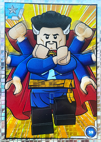 Avengers Trading Card Collection (Polish) Series 1 - # 39 Komiksowy Doktor Strange