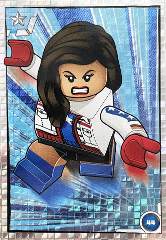 Avengers Trading Card Collection (Polish) Series 1 - # 44 Komiksowa America Chavez