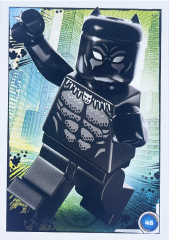 Avengers Trading Card Collection (Polish) Series 1 - # 46 Czarna Pantera