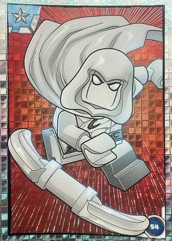 Avengers Trading Card Collection (Polish) Series 1 - # 54 Komiksowy Moon Knight