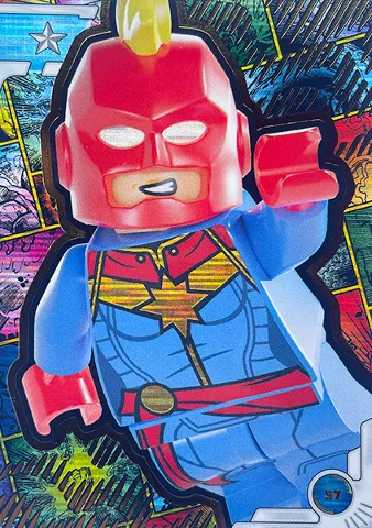 Avengers Trading Card Collection (Polish) Series 1 - # 57 Ultra Kapitan Marvel