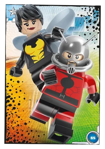 Avengers Trading Card Collection (Polish) Series 1 - # 65 Duet Ant-Man i Osa