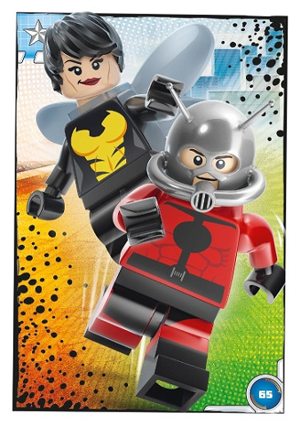 Avengers Trading Card Collection (Polish) Series 1 - # 65 Duet Ant-Man i Osa