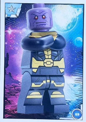Avengers Trading Card Collection (Polish) Series 1 - # 69 Thanos