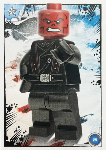 Avengers Trading Card Collection (Polish) Series 1 - # 79 Red Skull