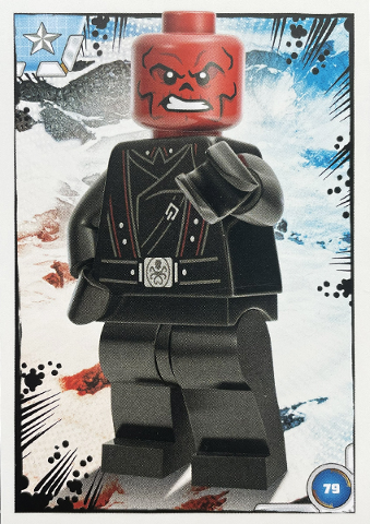 Avengers Trading Card Collection (Polish) Series 1 - # 79 Red Skull