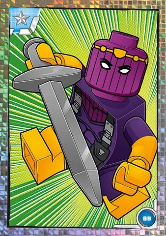 Avengers Trading Card Collection (Polish) Series 1 - # 88 Komiksowy Baron Zemo
