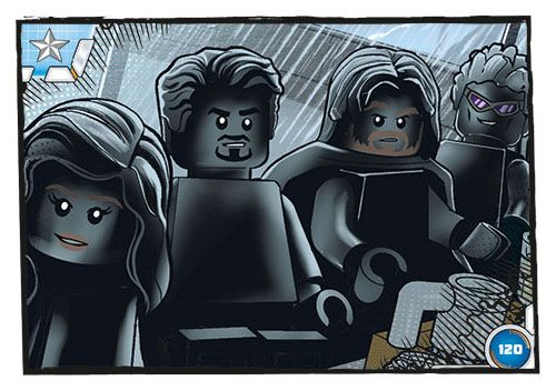 Avengers Trading Card Collection (Polish) Series 1 - # 120 Zaciemnienie