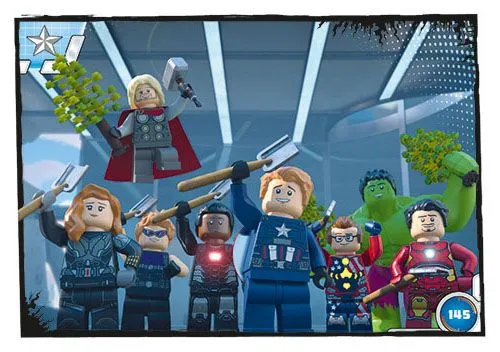 Avengers Trading Card Collection (Polish) Series 1 - # 145 Zwycięstwo