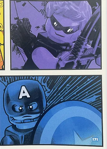 Avengers Trading Card Collection (Polish) Series 1 - # 171 Puzzle Piece