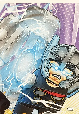 Avengers Trading Card Collection (Polish) Series 1 - # 182 Puzzle Piece