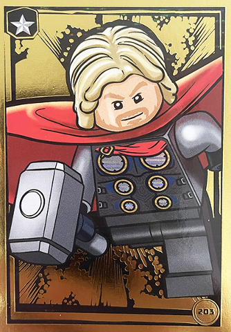 Avengers Trading Card Collection (Polish) Series 1 - # 203 Thor