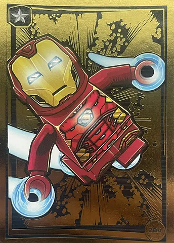 Avengers Trading Card Collection (Polish) Series 1 - # 204 Iron Man