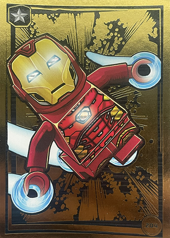 Avengers Trading Card Collection (Polish) Series 1 - # 204 Iron Man