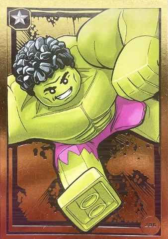 Avengers Trading Card Collection (Polish) Series 1 - # 206 Hulk