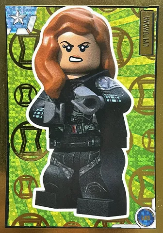 Avengers Trading Card Collection (Polish) Series 1 - # LE3 Czarna Wdowa Limited Edition