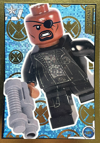 Avengers Trading Card Collection (Polish) Series 1 - # LE4 Nick Fury Limited Edition
