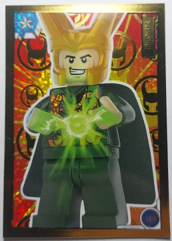 Avengers Trading Card Collection (Polish) Series 1 - # LE15 Loki Limited Edition