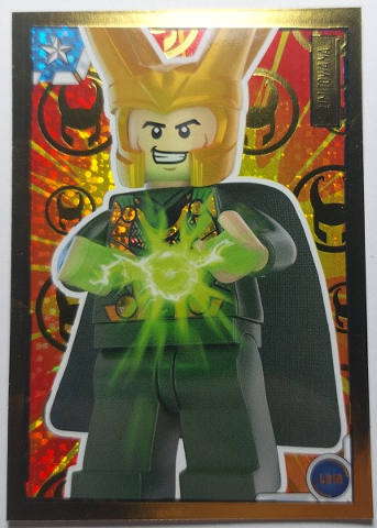 Avengers Trading Card Collection (Polish) Series 1 - # LE15 Loki Limited Edition